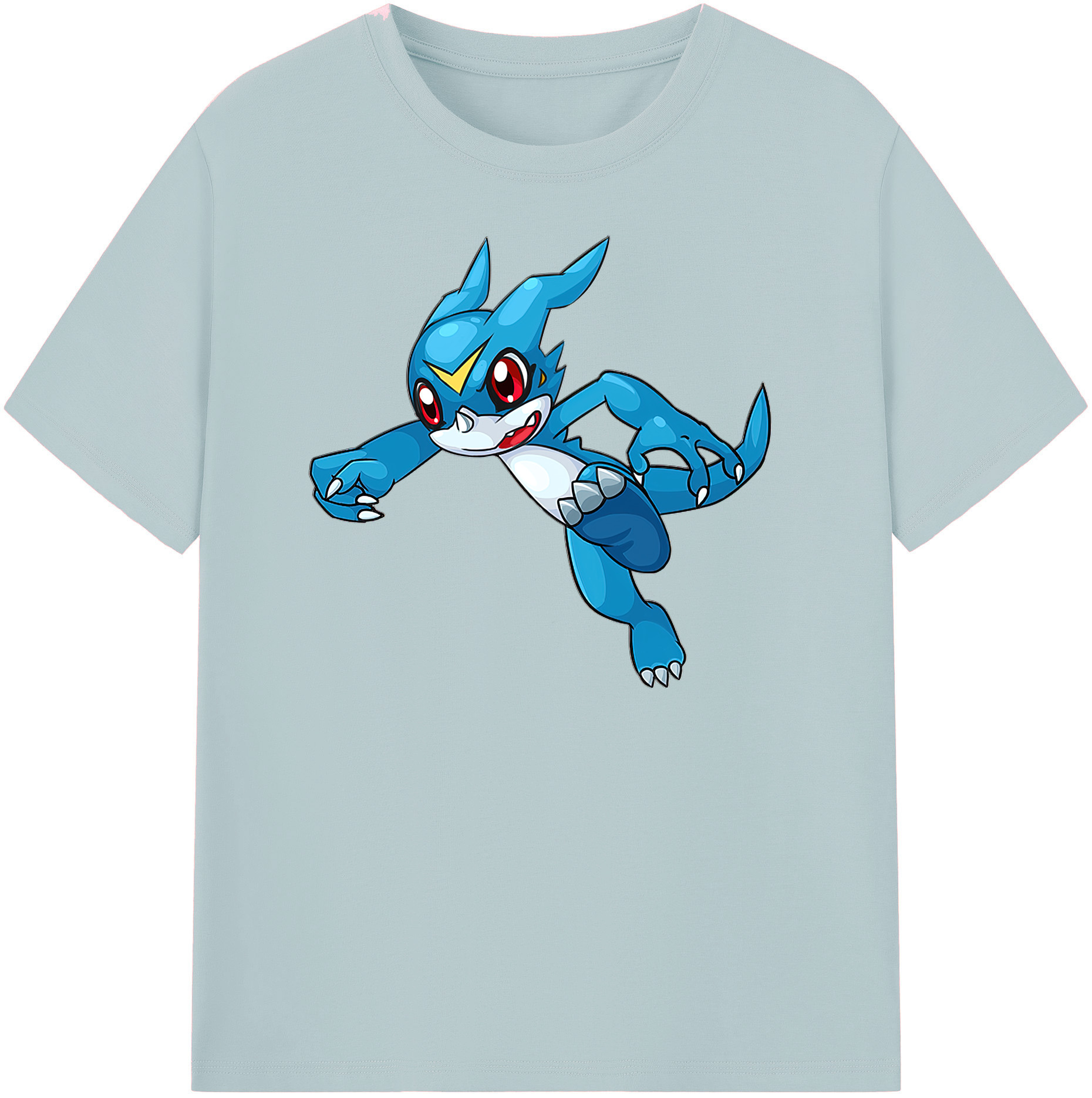 （画像用） Digimon デジタルモンスター/デジモン 綿100％半袖Tシャツ（フロントプリント）